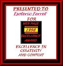 Award for Web
Page Excellence