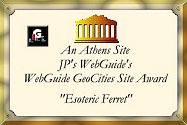 GeoCities Site Award